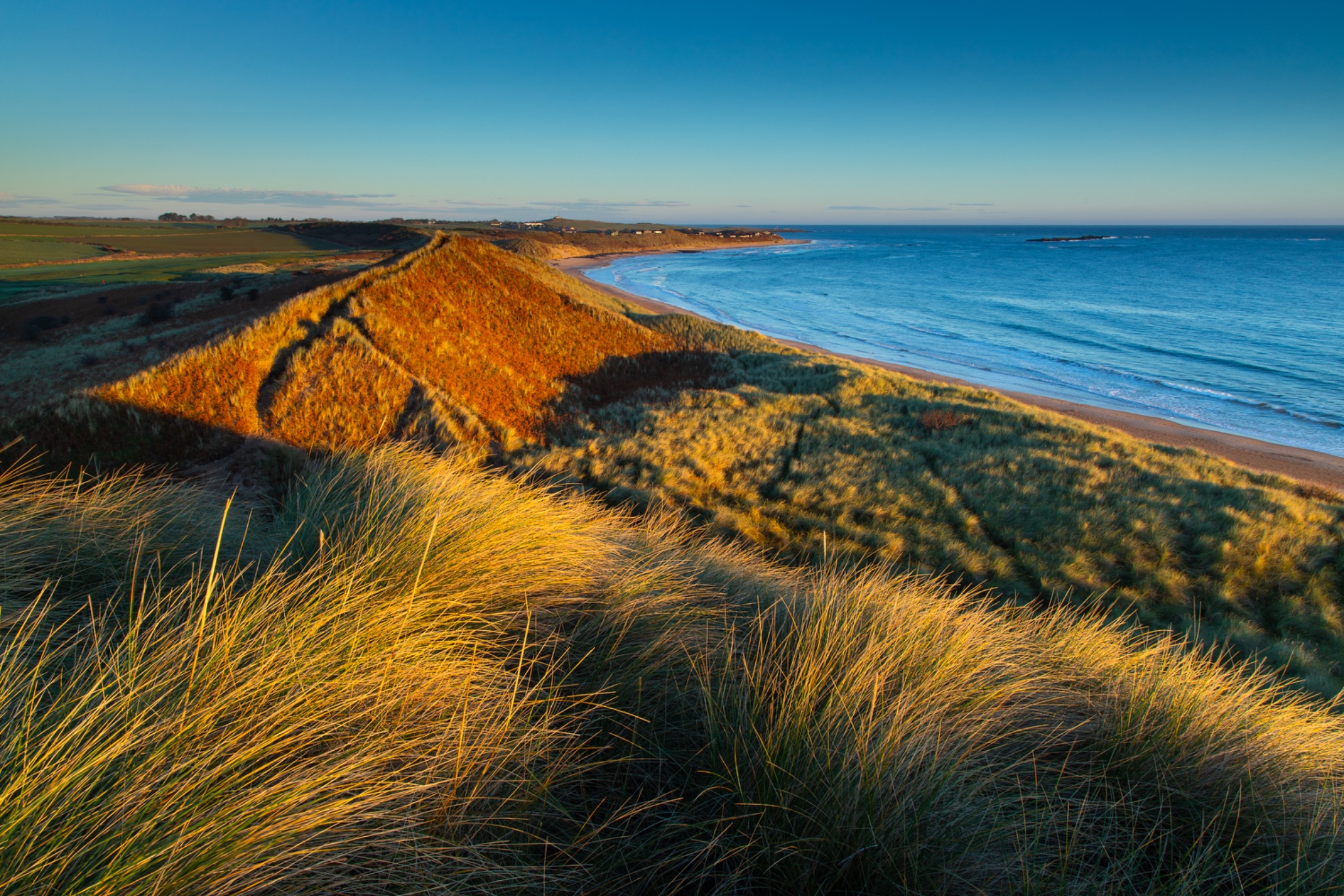 England, Northumberland, Embleton Bay.